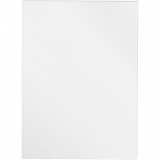 Leinwand, T 1.6 cm, Größe 60x80 cm, 360 g, Weiß, 5 Stk/ 1 Pck
