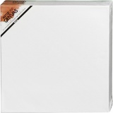 Leinwand, T 3,7 cm, Größe 30x30 cm, 360 g, Weiß, 1 Stk