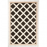 Leinwand, T 1,7 cm, Größe 40x60 cm, 360 g, Weiß, 1 Stk