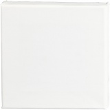 Leinwand, T 1,6 cm, Größe 20x20 cm, 280 g, Weiß, 80 Stk/ 1 Pck
