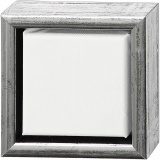 Leinwand mit Holzrahmen, Größe 10x10 cm, 360 g, Sortierte Farben, 1 Stk