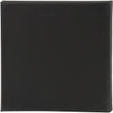 Leinwand, T 1,6 cm, Größe 30x30 cm, 360 g, Schwarz, Weiß, 10 Stk/ 1 Pck