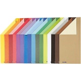 Color Bar-Papier, A4, Blatt 210x297 mm, 100 g, 16 Bl. sort./ 1 Pck