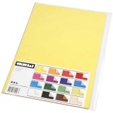 Color Bar-Papier, A4, Blatt 210x297 mm, 100 g, 16 Bl. sort./ 1 Pck