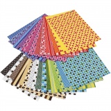 Color Bar-Karton, A4, Blatt 210x297 mm, 250 g, 16 Bl. sort./ 1 Pck