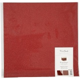 Design-Papier, Blatt 30,5x30,5 cm, 120+128 g, Rot, 2 Bl./ 1 Pck