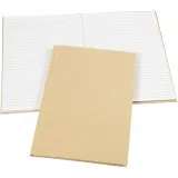Notizbuch , A4, Blatt 210x297 mm, 60 g, Braun, 1 Stk