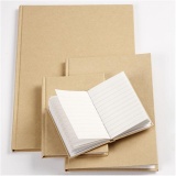 Notizbuch , A4, Blatt 210x297 mm, 60 g, Braun, 1 Stk