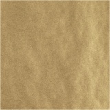 Geschenkpapier , B 50 cm, 60 g, Gold, 100 m/ 1 Rolle