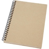 Notizbuch mit Spiralbindung, A5, Blatt 148x210 mm, 60 g, Braun, 1 Stk
