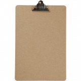 Clipboard, A4, Größe 23x34x0,3 cm, 1 Stk