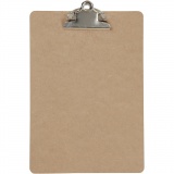 Clipboard, A5, Größe 19x27x0,3 cm, 1 Stk