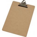 Clipboard, A5, Größe 19x27x0,3 cm, 1 Stk