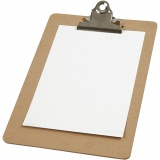 Clipboard, A5, Größe 19x27x0,3 cm, 1 Stk
