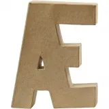 Buchstabe, Æ, H 20,5 cm, B 16 cm, Dicke 2,5 cm, 1 Stk