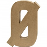 Buchstaben, Ø, H 20,5 cm, B 14,5 cm, Dicke 2,5 cm, 1 Stk