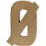 Buchstabe, Ø, H 20,5 cm, B 14,5 cm, Dicke 2,5 cm, 1 Stk