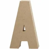 Buchstabe, A, H 20,5 cm, B 11,8 cm, Dicke 2,5 cm, 1 Stk