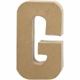 Buchstabe, G, H 20,5 cm, B 11,5 cm, Dicke 2,5 cm, 1 Stk