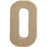 Buchstabe, O, H 20,4 cm, B 11,5 cm, Dicke 2,5 cm, 1 Stk