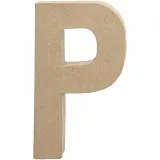 Buchstabe, P, H 20,5 cm, B 11,4 cm, Dicke 2,5 cm, 1 Stk