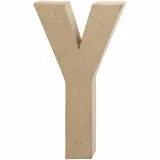 Buchstabe, Y, H 20 cm, B 11,5 cm, Dicke 2,5 cm, 1 Stk