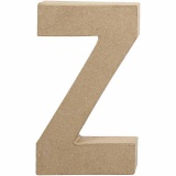 Buchstaben, Z, H 20,2 cm, B 11,2 cm, Dicke 2,5 cm, 1 Stk