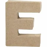 Buchstabe, E, H 10 cm, B 7,5 cm, Dicke 1,7 cm, 1 Stk