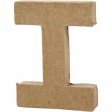 Buchstaben, I, H 10 cm, B 7,5 cm, Dicke 1,7 cm, 1 Stk
