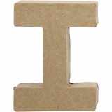 Buchstaben, I, H 10 cm, B 7,5 cm, Dicke 1,7 cm, 1 Stk