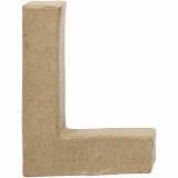 Buchstabe, L, H 10 cm, B 7,5 cm, Dicke 1,7 cm, 1 Stk