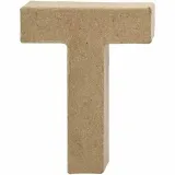 Buchstabe, T, H 10 cm, B 7,8 cm, Dicke 1,7 cm, 1 Stk