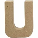 Buchstabe, U, H 10 cm, B 8 cm, Dicke 1,7 cm, 1 Stk