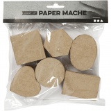 Mini-Schachteln, H 3 cm, D 4-6 cm, 6 Stk/ 1 Pck