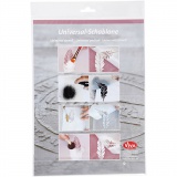 Schablone, Kompass, A4, Blatt 210x297 mm, 1 Stk