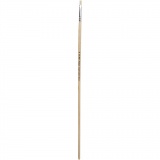 Nature Line Pinsel, 0, B 4 mm, langer Griff, 12 Stk/ 1 Pck