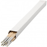 Nature Line Pinsel, 0, B 4 mm, langer Griff, 12 Stk/ 1 Pck
