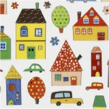 Sticker, Stadt, Blatt 15x16,5 cm, 1 Bl.