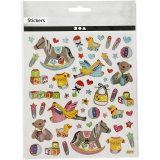 Sticker, Baby, Blatt 15x16,5 cm, 1 Bl.