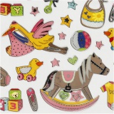 Sticker, Baby, Blatt 15x16,5 cm, 1 Bl.