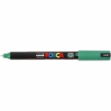 Posca Marker , PC-1MR, Strichstärke 0,7 mm, extrafein, Grün, 1 Stk