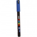 Posca Marker , PC-1MR, Strichstärke 0,7 mm, extrafein, Blau, 1 Stk