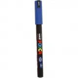 Posca Marker , Nr. PC-1MR, Strichstärke 0,7 mm, extrafein, Blau, 1 Stk