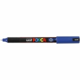 Posca Marker , PC-1MR, Strichstärke 0,7 mm, extrafein, Blau, 1 Stk