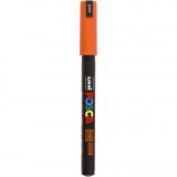 Posca Marker , Nr. PC-1MR, Strichstärke 0,7 mm, Orange, 1 Stk