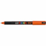 Posca Marker , PC-1MR, Strichstärke 0,7 mm, extrafein, Orange, 1 Stk