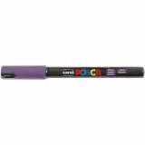 Posca Marker , PC-1MR, Strichstärke 0,7 mm, extrafein, Violett, 1 Stk