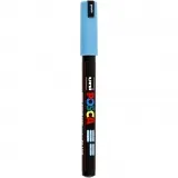 Posca Marker , Nr. PC-1MR, Strichstärke 0,7 mm, extrafein, Hellblau, 1 Stk