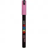 Posca Marker , Nr. PC-1MR, Strichstärke 0,7 mm, extrafein, Rosa metallic, 1 Stk