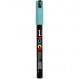 Posca Marker , PC-1MR, Strichstärke 0,7 mm, extrafein, Metallic-Grün, 1 Stk